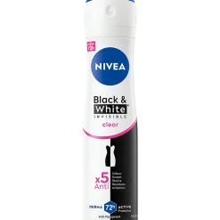 Deo spray Nivea 150 ml Black & White Invisible Original antiperspirantti
