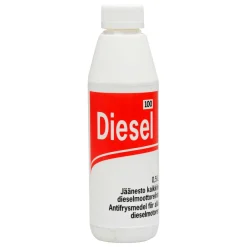 Diesel 100 -jäänestoaine dieselmoottoreille, 0,5 l