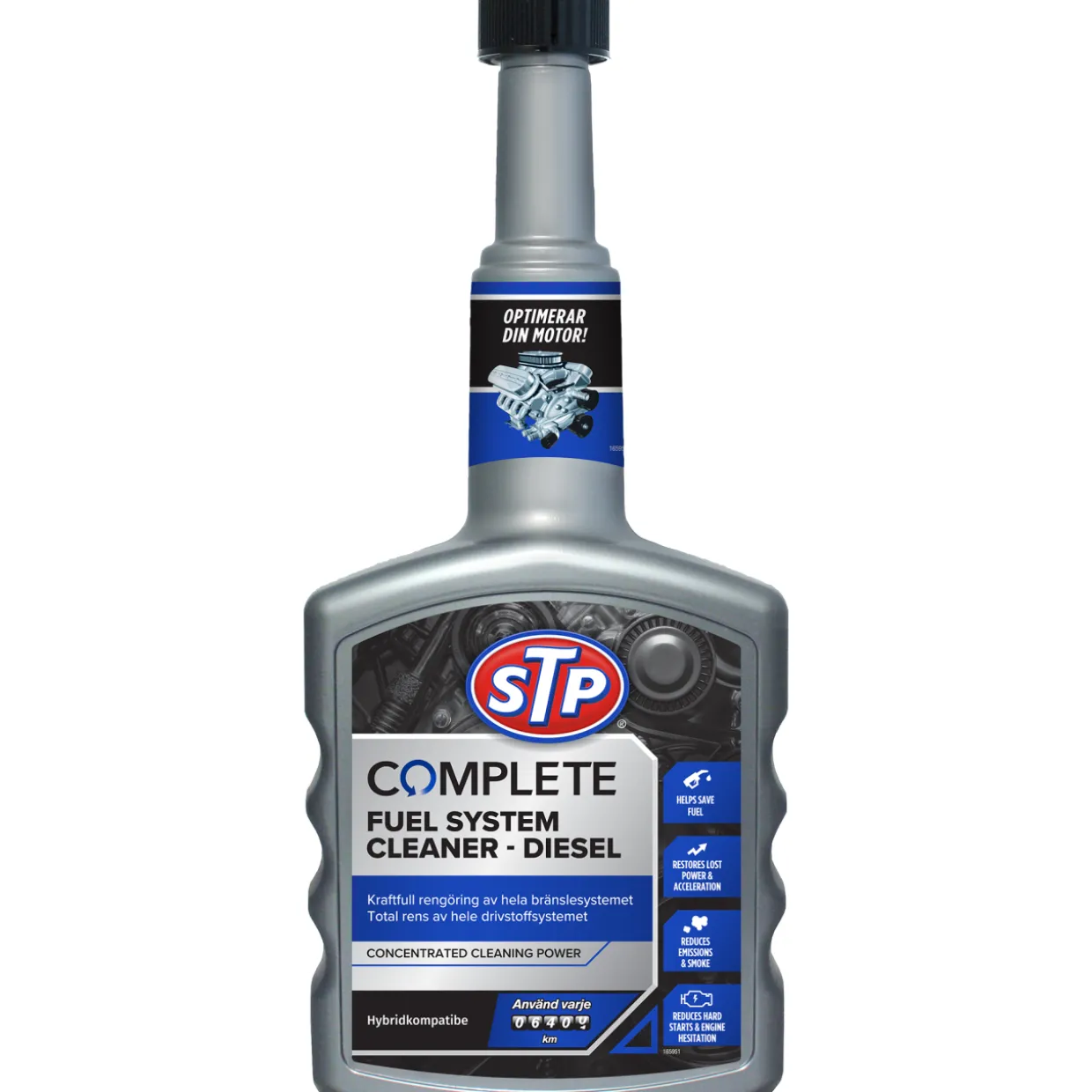Dieselin lisäaine STP Complete Fuel System Cleaner 400 ml