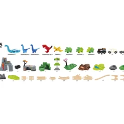 Dinosaurussetti Brio 36104 Deluxe