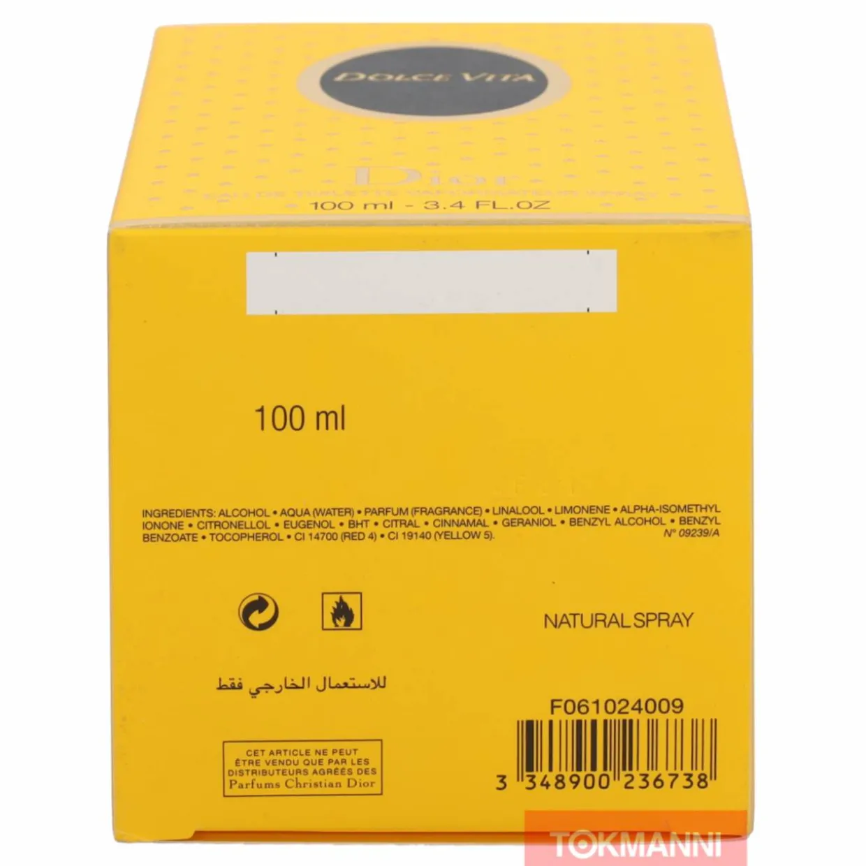 Dior Dolce Vita Edt Spray 100ml
