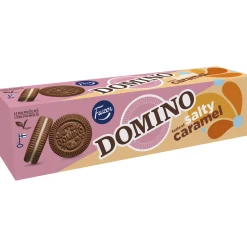 Domino-keksi Fazer 175 g Salty Caramel