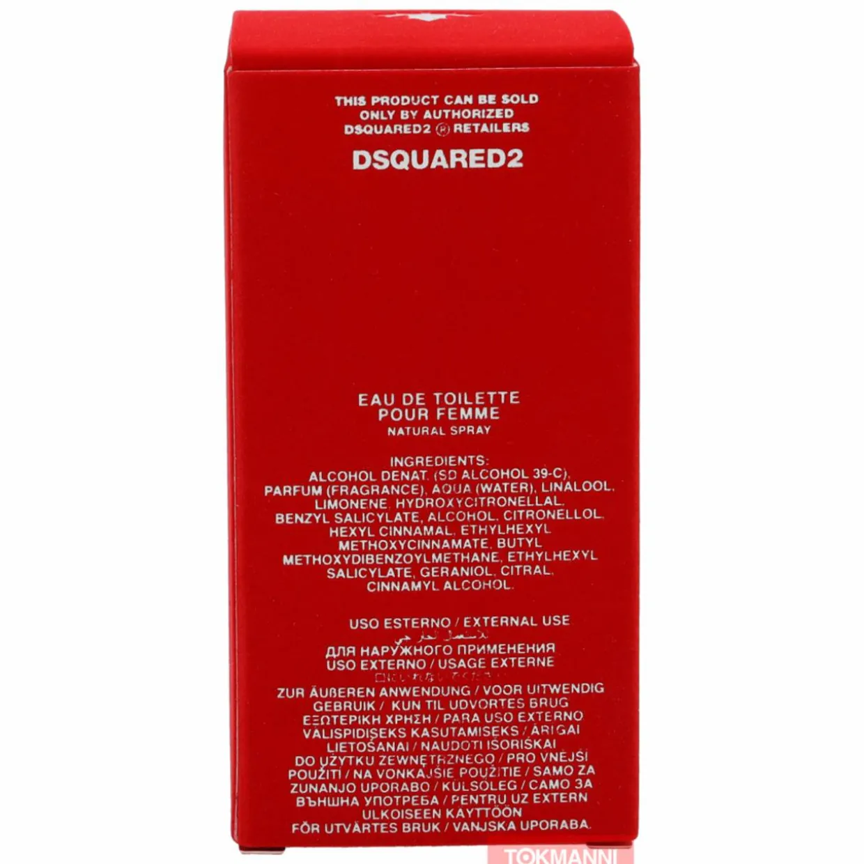 Dsquared2 Red Wood Edt Spray 50ml