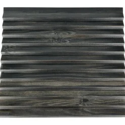 Dyyni-paneeli Cent 15x90x2380, Mänty, Musta Saunasuoja, 5 kpl
