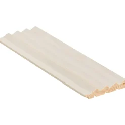 Dyyni-paneeli Cent 15x90x2400, Mänty, Valkolakattu
