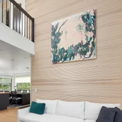 Dyyni-paneeli Cent 15x90x2400, Mänty, Valkolakattu