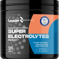 Elektrolyyttijauhe Leader Performance 360 g Peach