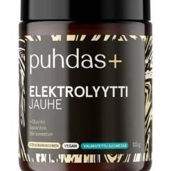Elektrolyyttijauhe Puhdas+ 120 g sitruuna