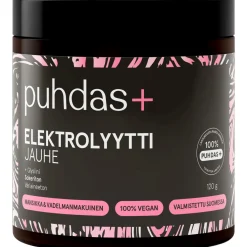 Elektrolyyttijauhe Puhdas+ 120 g mansikka-vadelma