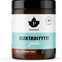 Elektrolyyttijauhe Puhdistamo 120 g sitruuna-cola