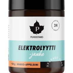 Elektrolyyttijauhe Puhdistamo 120 g mango-appelsiini