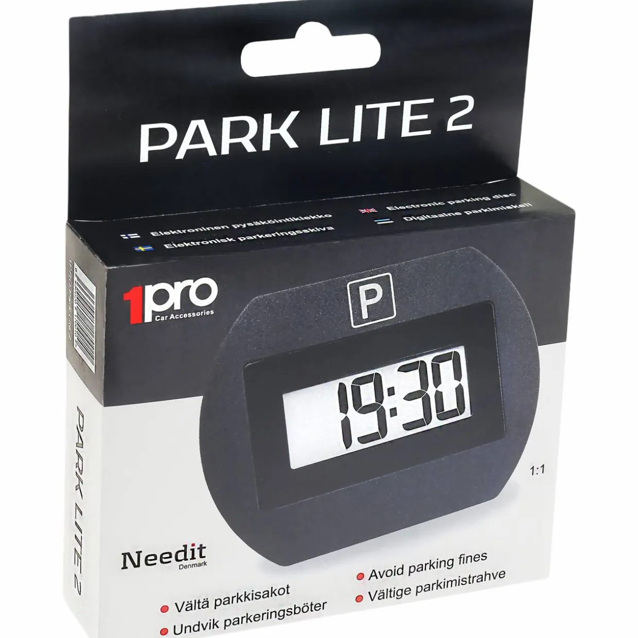 Elektroninen pysäköintikiekko Needit Park Lite 2