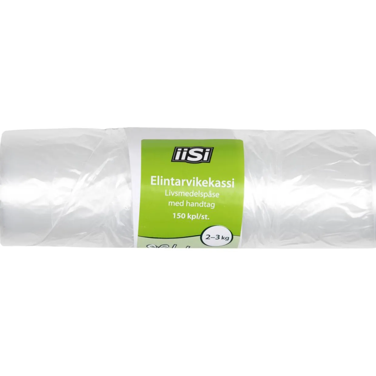 Elintarvikekassi Iisi 2-3 kg 150 kpl/rulla