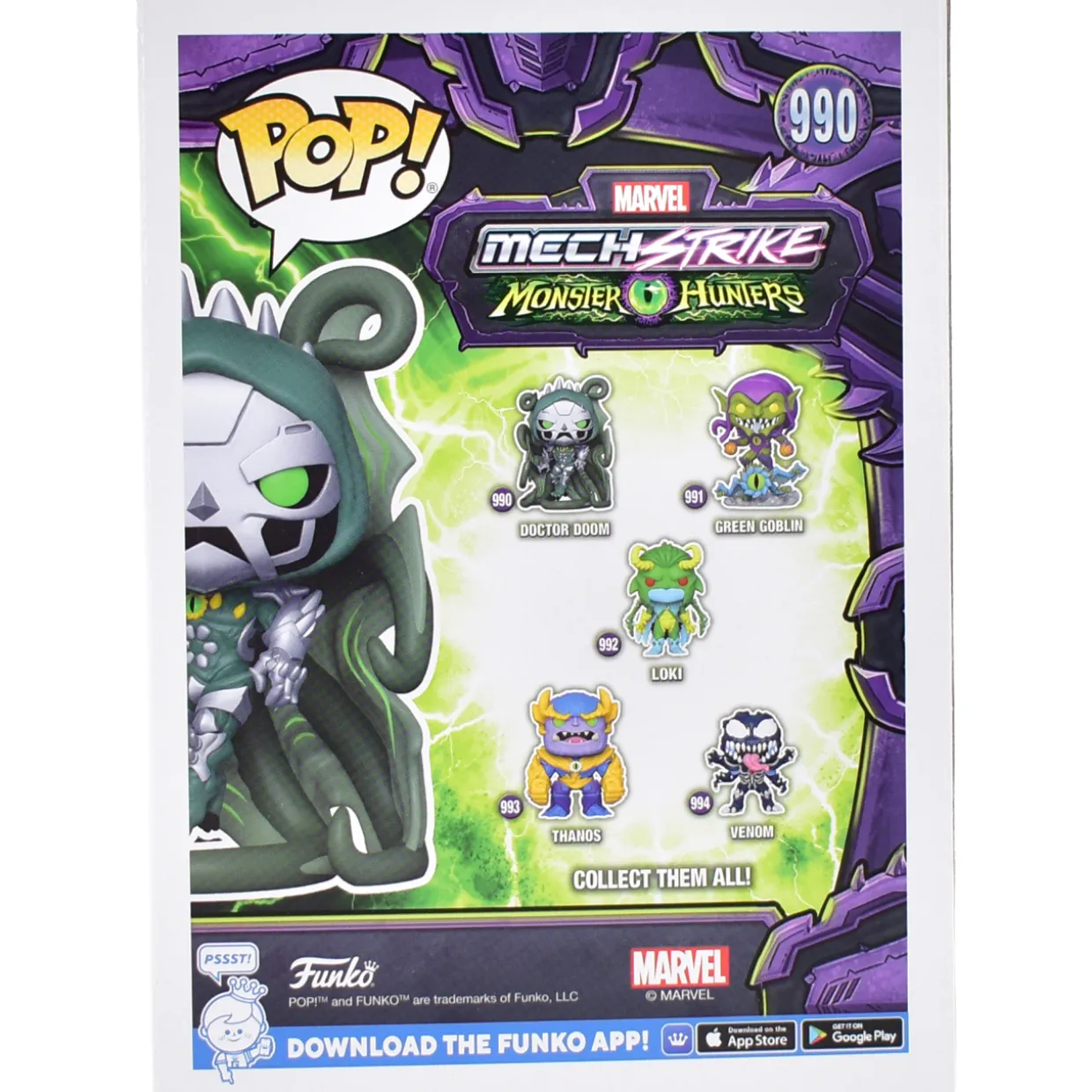 Figuuri Funko POP! 990 Marvel Doctor Doom