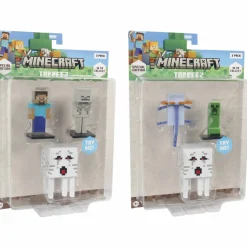 Figuuri Minecraft 3D Special Edition 3 kpl