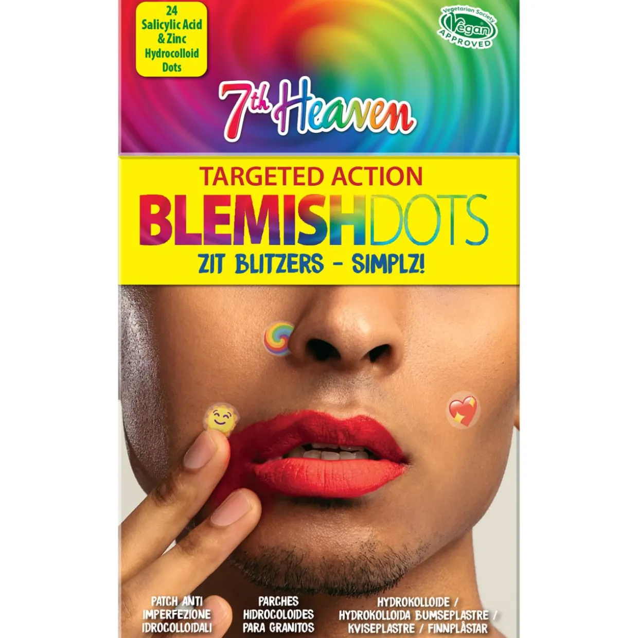 Finnilaastari 7th Heaven 24 kpl Blemish Dots Color