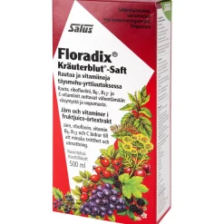 Floradix Salus 500 ml nestemäinen rauta-vitamiinivalmiste
