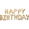 Foliopallobanneri Let's Party Happy Birthday kulta