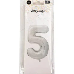 Foliopallo Let’s Party 85 cm numero hopea