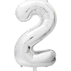 Foliopallo Let’s Party 85 cm numero hopea