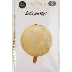 Foliopallo Let's Party 3 kpl 30v