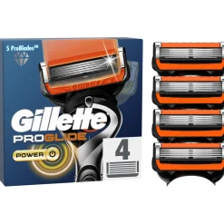 Fusion5 ProGlide Power -Vaihtoterät, 4 kpl