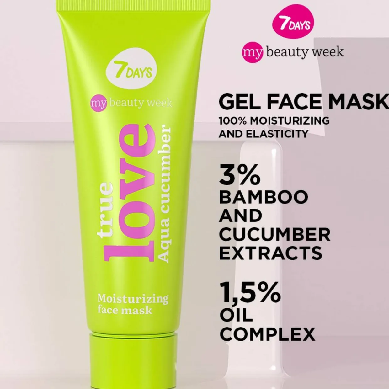 Geelinaamio 7 Days 80 ml True Love kosteuttava