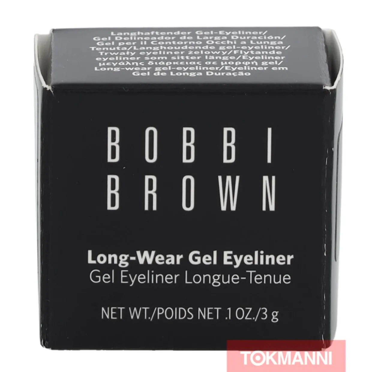 Geelirajaus, Bobbi Brown 3 g Long-Wear #1 Black Ink