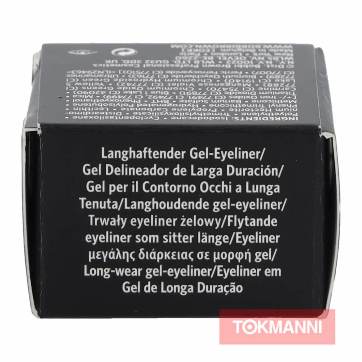 Geelirajaus, Bobbi Brown 3 g Long-Wear #1 Black Ink