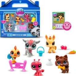 Hahmot Littlest Pet Shop 5 kpl Farmibestikset