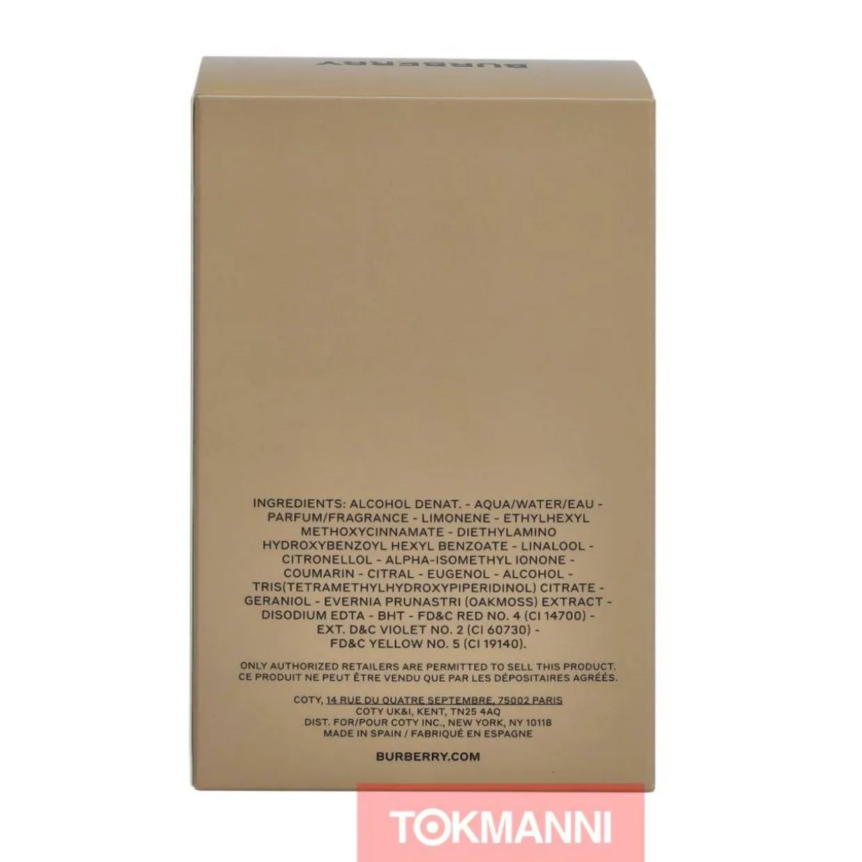 Hajuvesi, Burberry 50 ml Hero Edt Spray