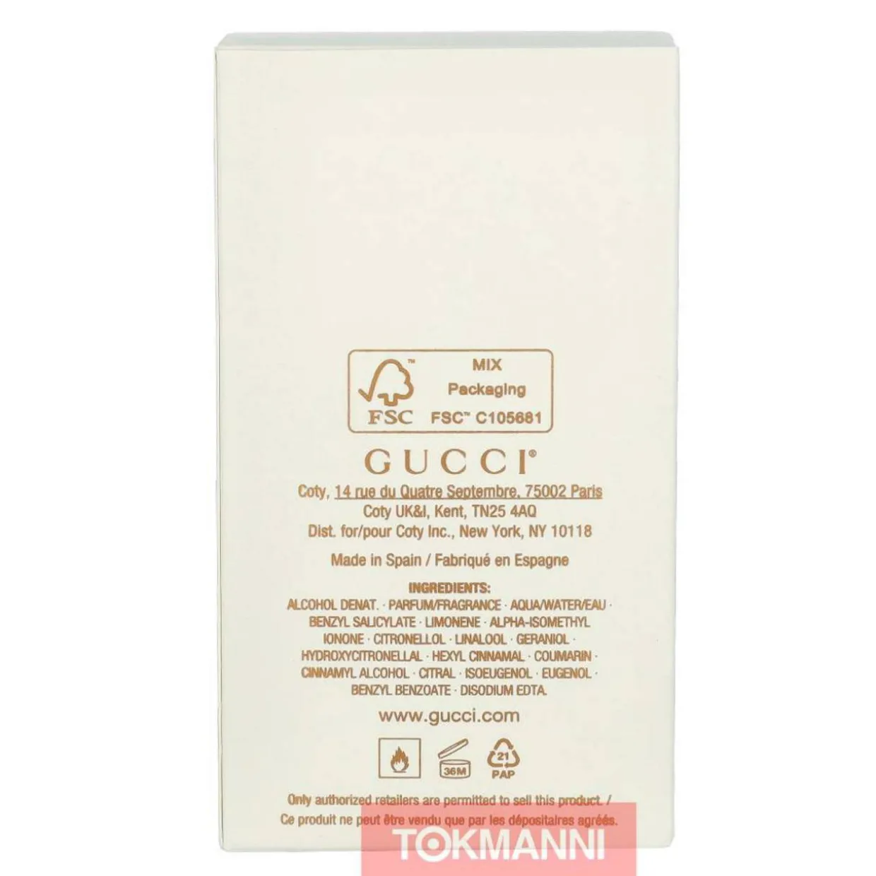 Hajuvesi, Gucci 50 ml Guilty Intense Pour Femme Edp Spray