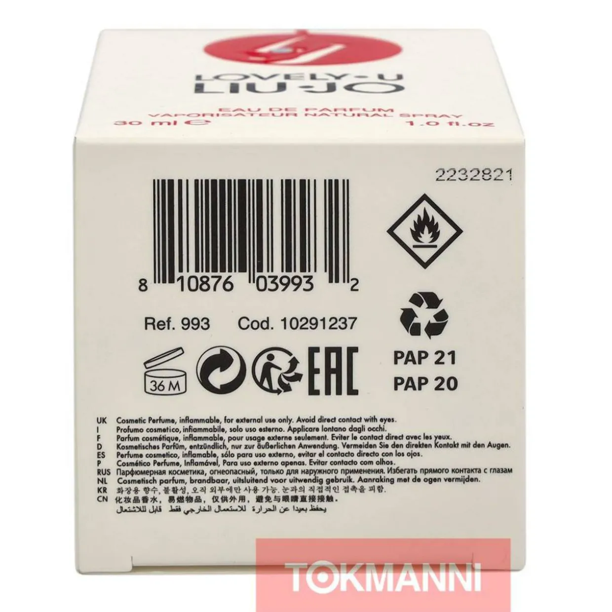 Hajuvesi, Liu Jo 30 ml Lovely You Edp Spray