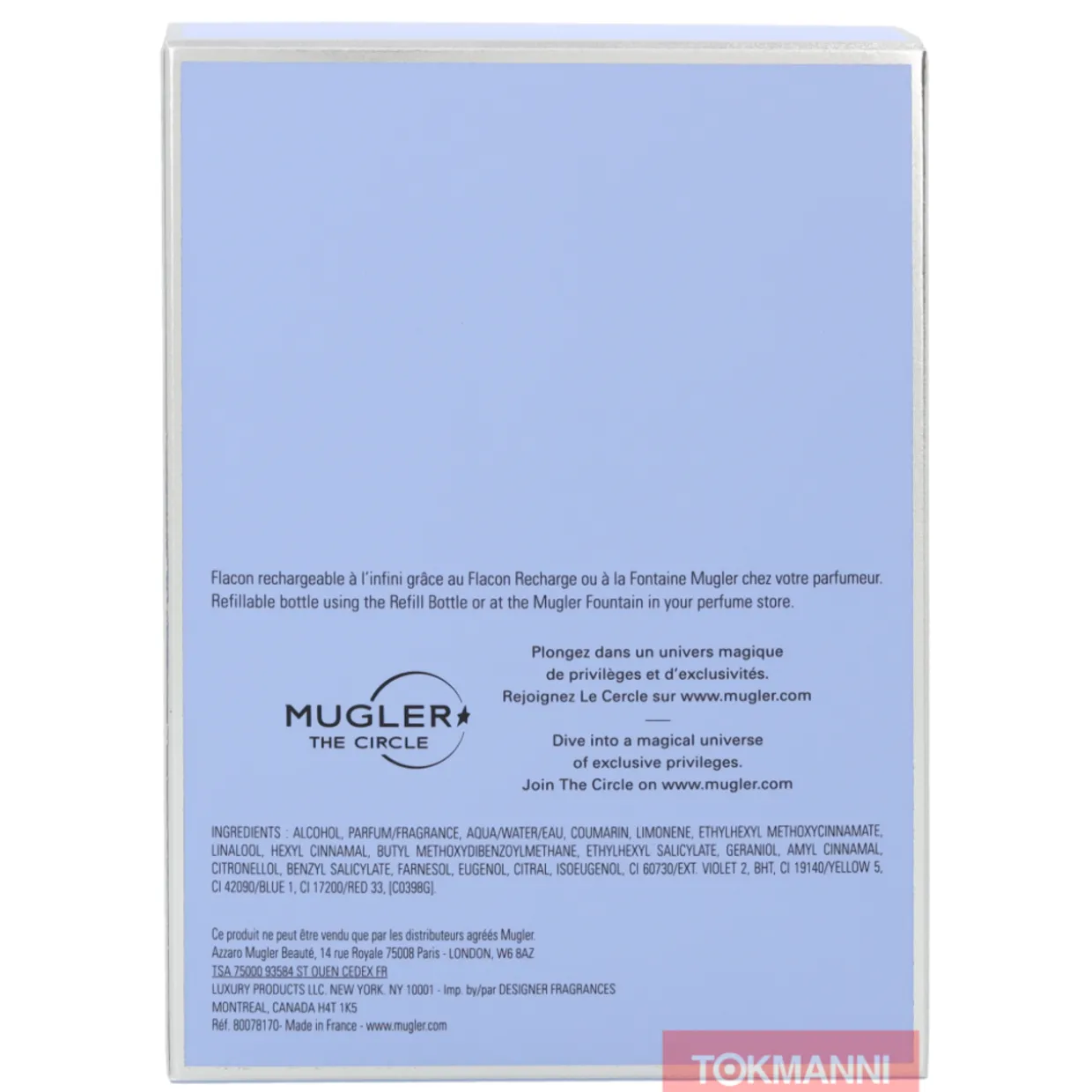 Hajuvesi, Thierry Mugler 25 ml Angel Edp Refillable