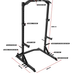Half-Power Rack -treenikehikko