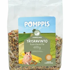 Hamsterin täysravinto Pomppis 600 g