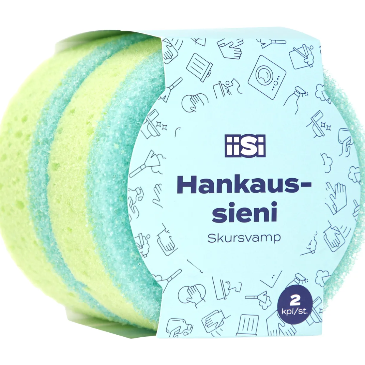 Hankaussieni Iisi pyöreä 2 kpl