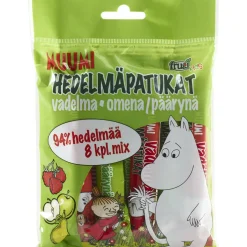 Hedelmäpatukka 8 kpl 120 g Muumi vadelma & omena-päärynä