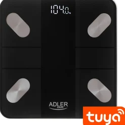 Henkilövaaka Adler Tuya musta