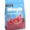 Heraproteiinijauhe SportLife 600 g Whey80 mansikka-stevia