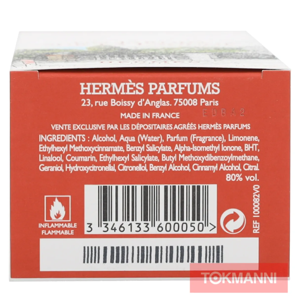 Hermes Un Jardin Sur La Lagune Edt Spray 100ml