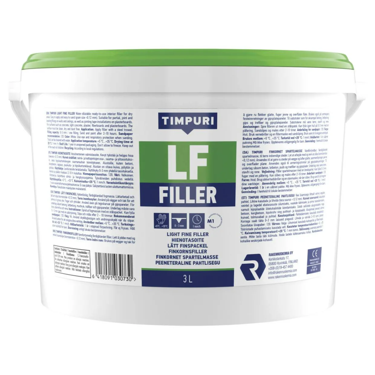 Hienotasoite LF Filler, 3 l