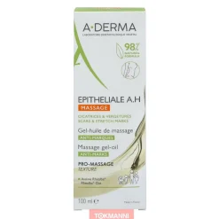Hierontageeliöljy, A-Derma 100 ml Epithelialea.H Massage