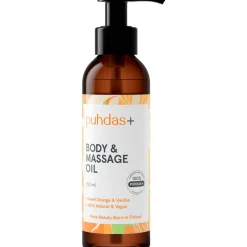Hierontaöljy Puhdas+ 150 ml Sweet Orange & Vanilla