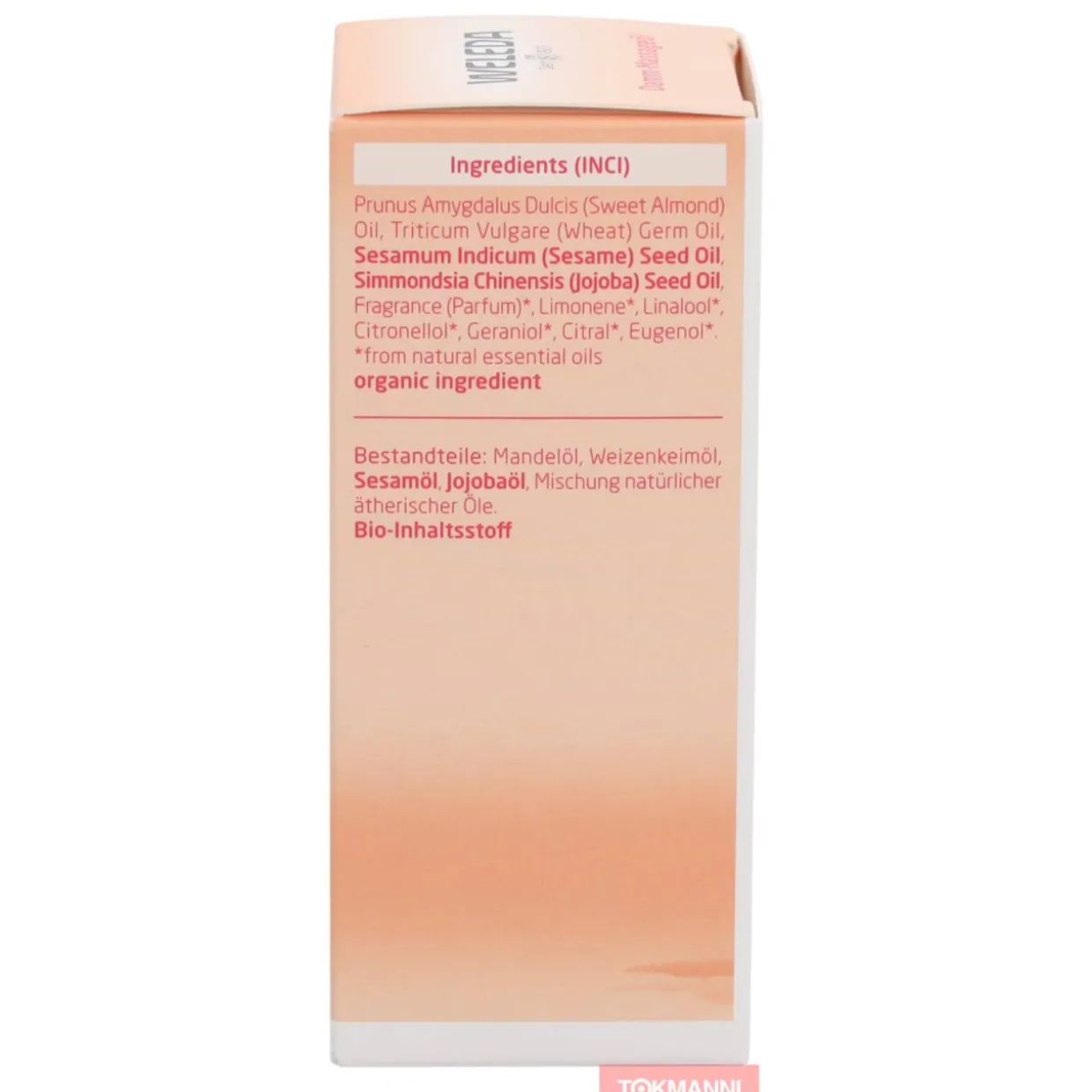 Hierontaöljy, Weleda 50 ml Perineum Nourishes and Prepares The Skin For Birth