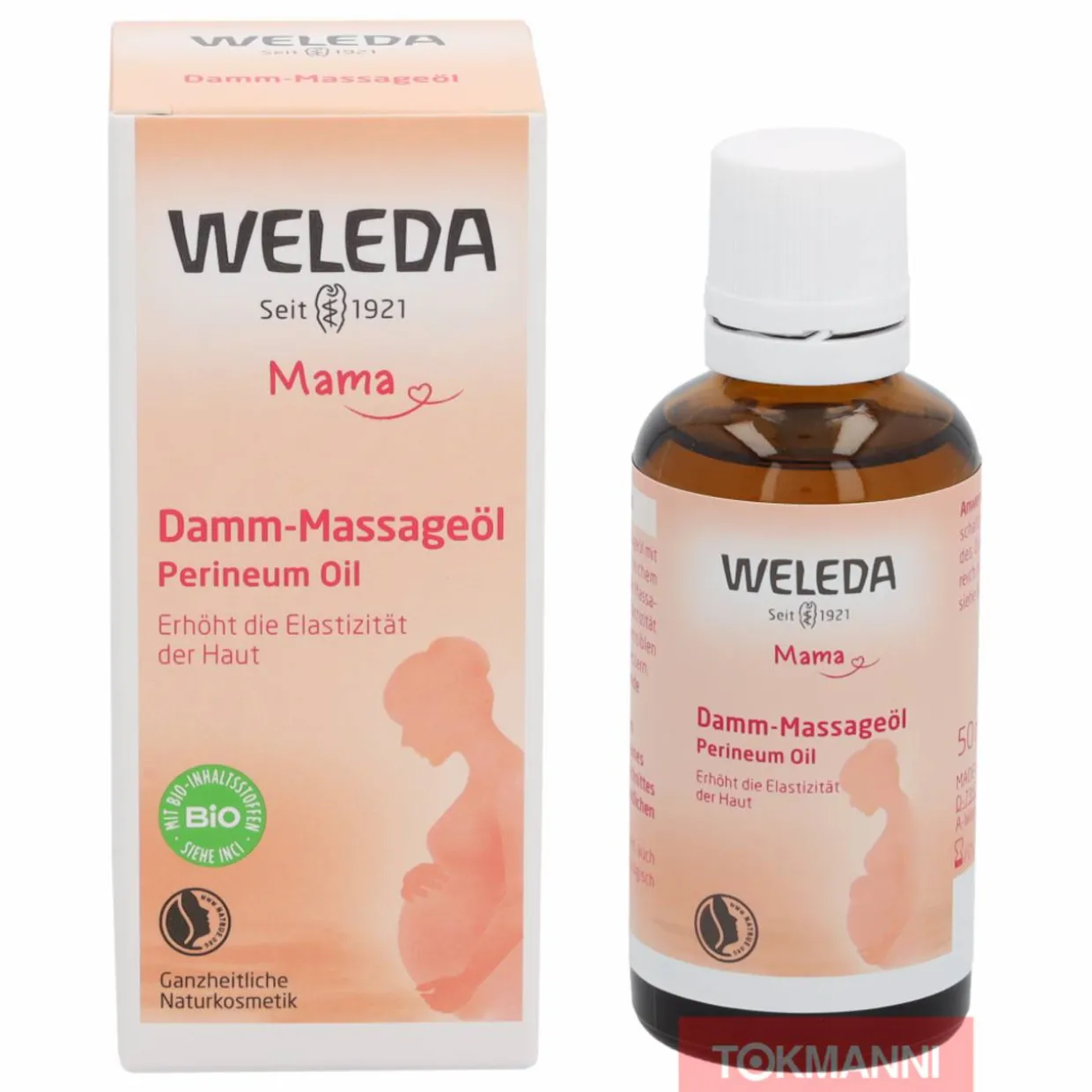 Hierontaöljy, Weleda 50 ml Perineum Nourishes and Prepares The Skin For Birth