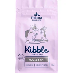 Hiirien ja rottien kuivaruoka Prima Small Pets 500 g Kibble