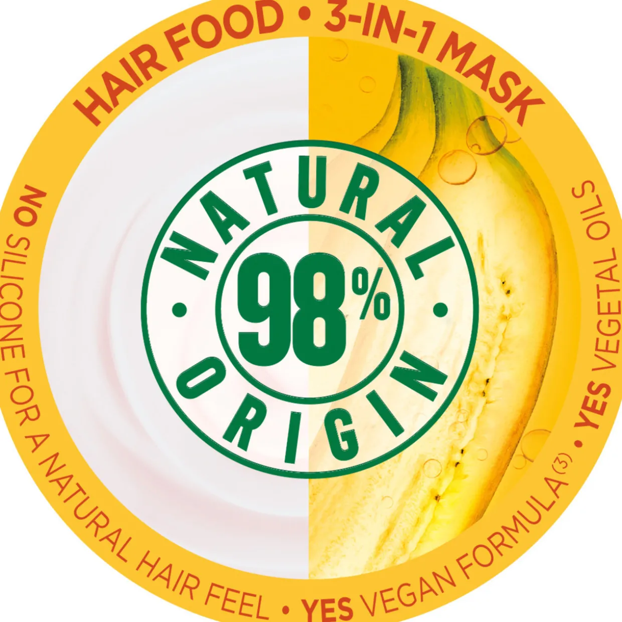Hiusnaamio Garnier Fructis 400 ml Hair Food Banana