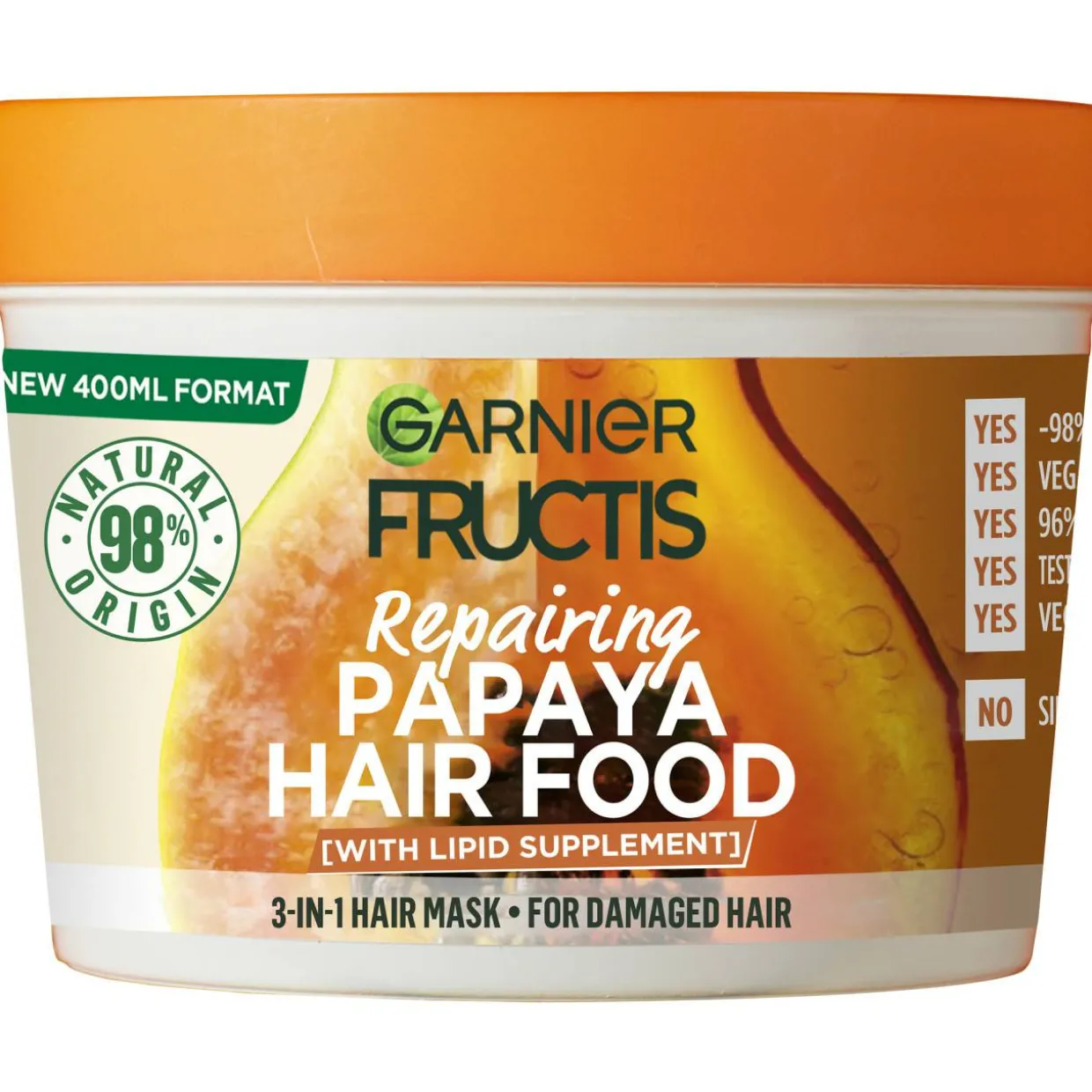 Hiusnaamio Garnier Fructis 400 ml Hair Food Aloe Vera