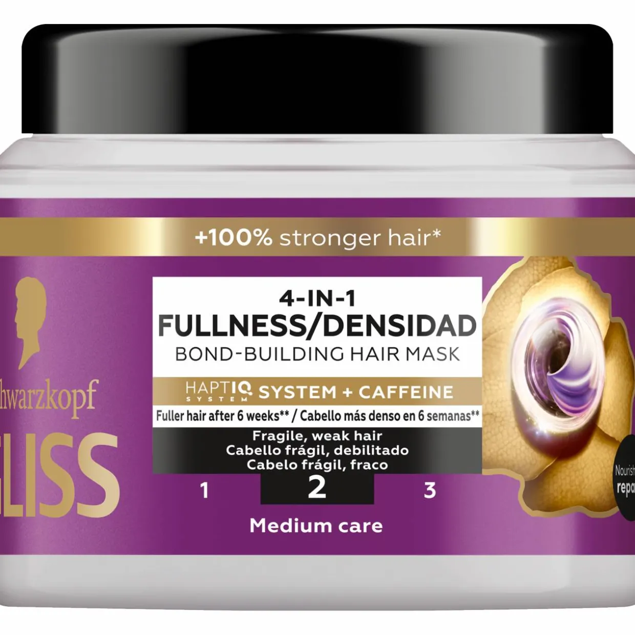 Hiusnaamio Schwarzkopf Gliss 400 ml Full Hair Wonder